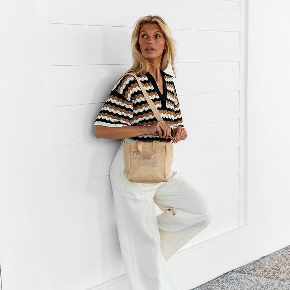 Aloha collection• Monochrome Crossbody bag DUNE - Picture 4 of 13